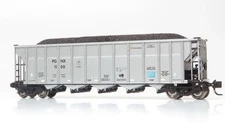 Rapido 538025A N Scale PGNX AutoFlood III RD Coal Hopper Single Car #1180
