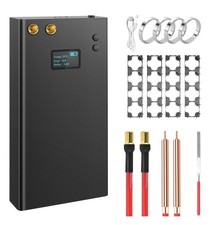 Spot Welde, Portable Battery Spot Welder Kit, 11000mA-h 80 adjustable power l...