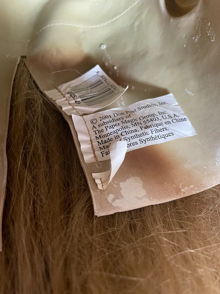 Vintage Halloween Don Post Studios Female Michael Myers SHE MASK Rare - Bild 3 von 4