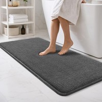 Badematte Rutschfest 60X120Cm Memoryschaum Chenille Badteppich FüR Badezimmer
