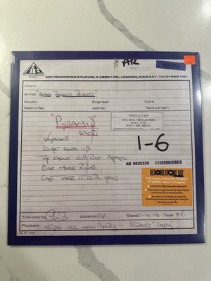 The Alan Parsons Project Pyramid 'Work in Progress' (RSD 2024) (Vinyl)