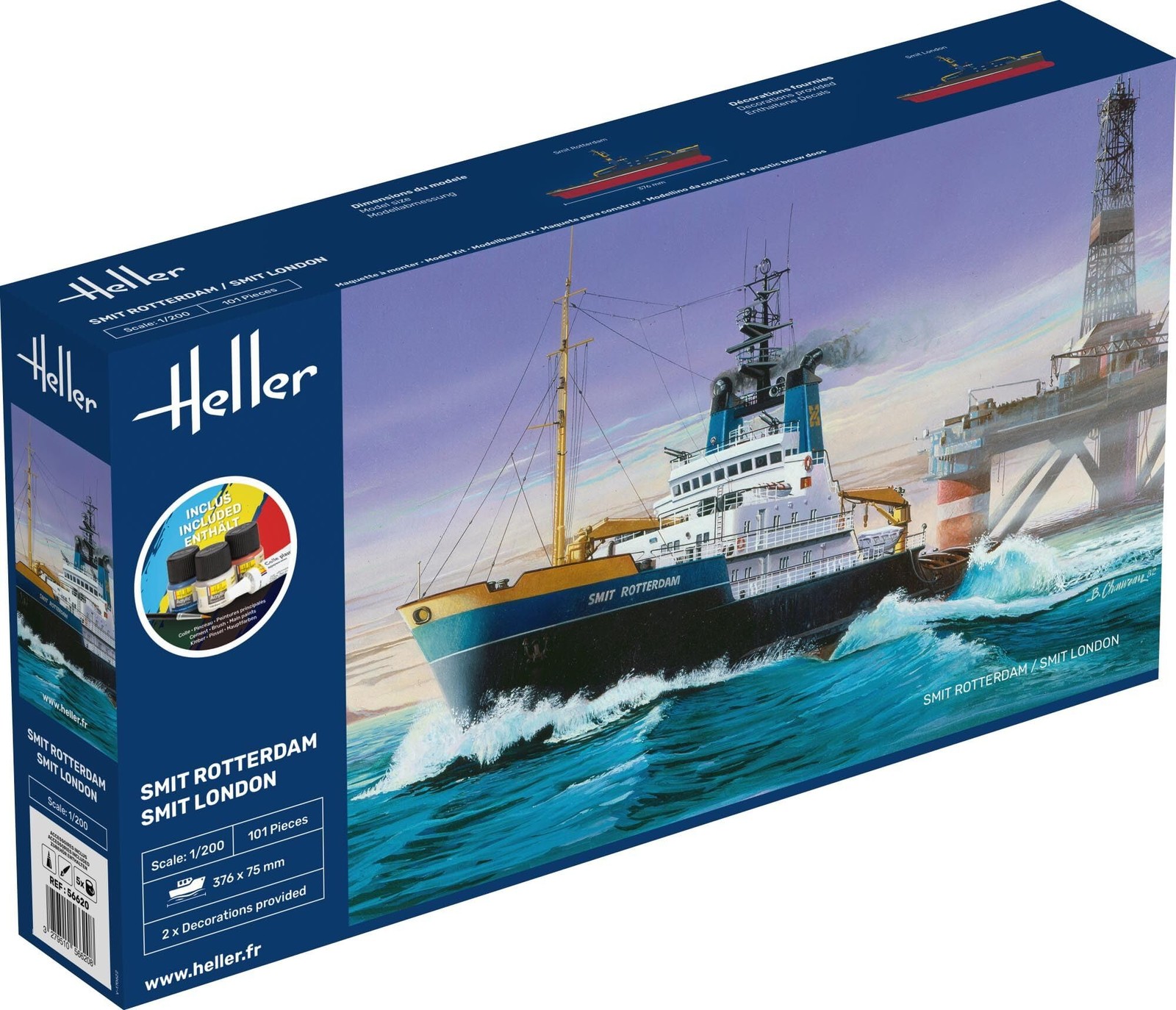 Maquette bateau Starter Kit Smitt Rotterdam 13890₽