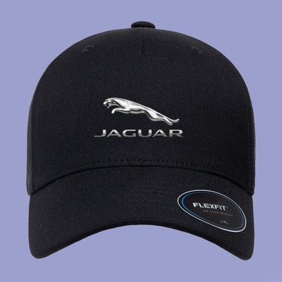 Jaguar Car Racing Company Black Hat Twill Hat Baseball Cap Size S/M & L/XL