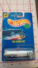 Hot Wheels '59 Cadillac bianca