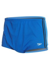 New Speedo Men's Solid Poly Mesh Training Swim Suit Brief 38" 705896