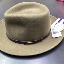 STETSON Men's Cruiser Crushable Soft Wool Fedora Hat M