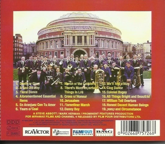 The Grimethorpe Colliery Band With Trevor Jones Brassed Off SOUNDTRACK / OST - Bild 2 von 2