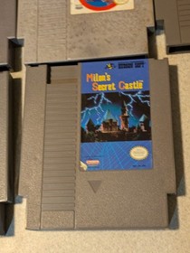 NES 5 Game Lot-Milon's Secret Castle, Mission Impossible, Gotcha, Double Dribble