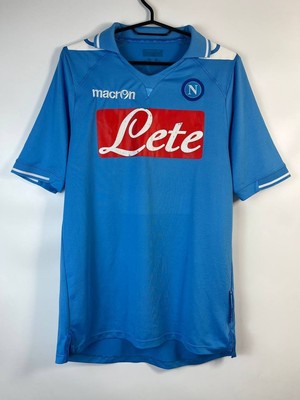 NAPOLI 2012 2013 HOME SHIRT MACRON LETE FOOTBALL TRIKOT #87 GRÖSSE M