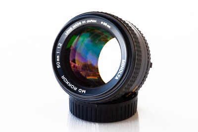 MINOLTA MD ROKKOR 50mm 1:1.2 ミノルタ