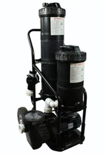 Advantage Portable Pond Cleaner Vacuum System w/ 150 & 75 Sq. Ft. Filters