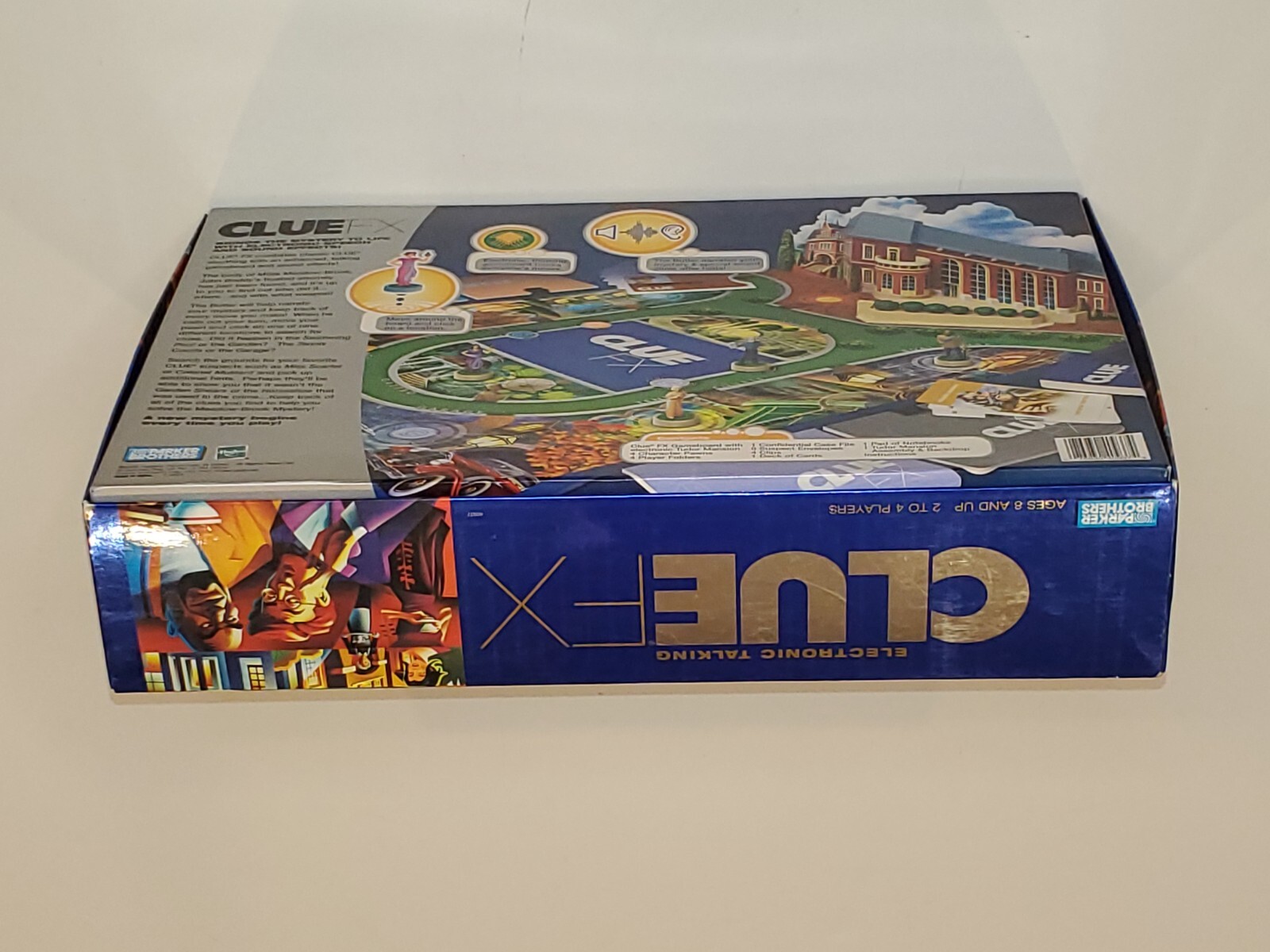 2003 Parker Bros. Electronic Talking CLUE FX Board Game Great Condition Complete