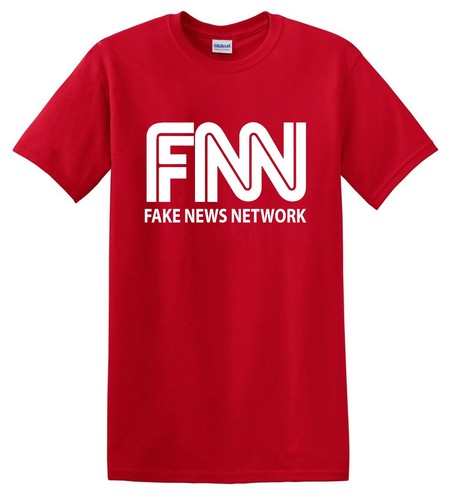 FNN Funny CNN T-Shirt Fake News Trump President Tee Shirt S-5XL - Picture 9 of 15