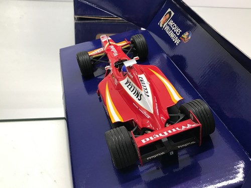 MINICHAMPS 980001 WILLIAMS FW20 F1 1998 #1 VILLENEUVE WINFIELD -1:18-GOOD IN BOX - Imagen 6 de 8