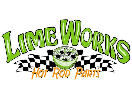 Botón de bocina de billet negro premium 9 pernos Hot Rod LimeWorks Hot Rod V8 - Imagen 5 de 5
