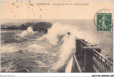 AIGP4-50-0398 - Cherbourg - Ein Paket Meer Auf Dem Platz Napoleon