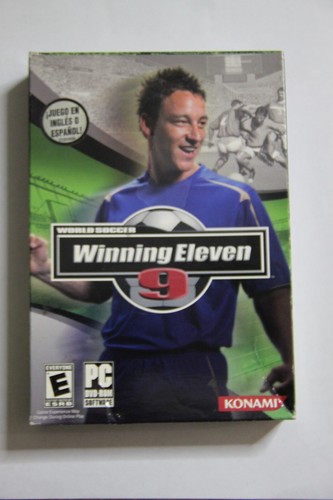 World Soccer Winning Eleven 9 PC CD ROM - Brandneu - Englisch/Spanisch - Sehr Selten
