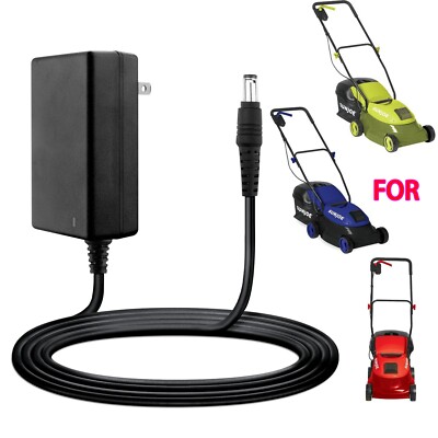 AC Adapter for SUN JOE MJ401C-XR MJ401C-XR-SJB MJ401C-XR-RED Cordless Lawn Mower