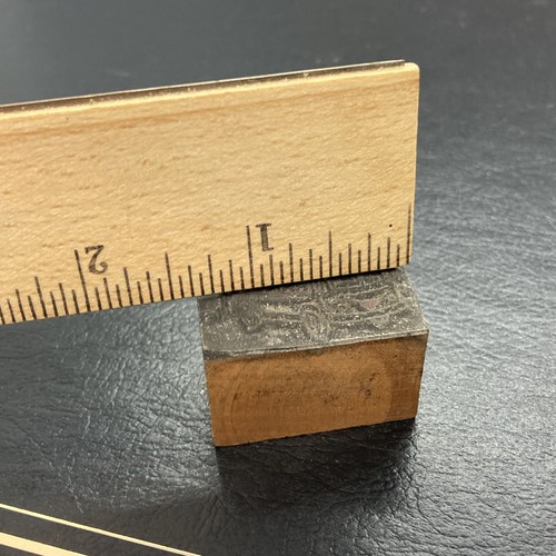 Printing Block “BUS” 1-3/8”x3/4” - Picture 9 of 11