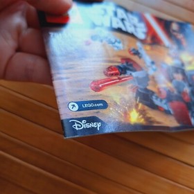 Instructions LEGO Star Wars 75134 Manual Booklet Spare Replacement Part Only