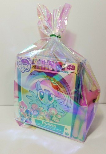 My Little Pony 48pc Puzzles & Toy, 3pc Easter/Gift Set*SMOKE-FREE gift bag incl! - Picture 2 of 6