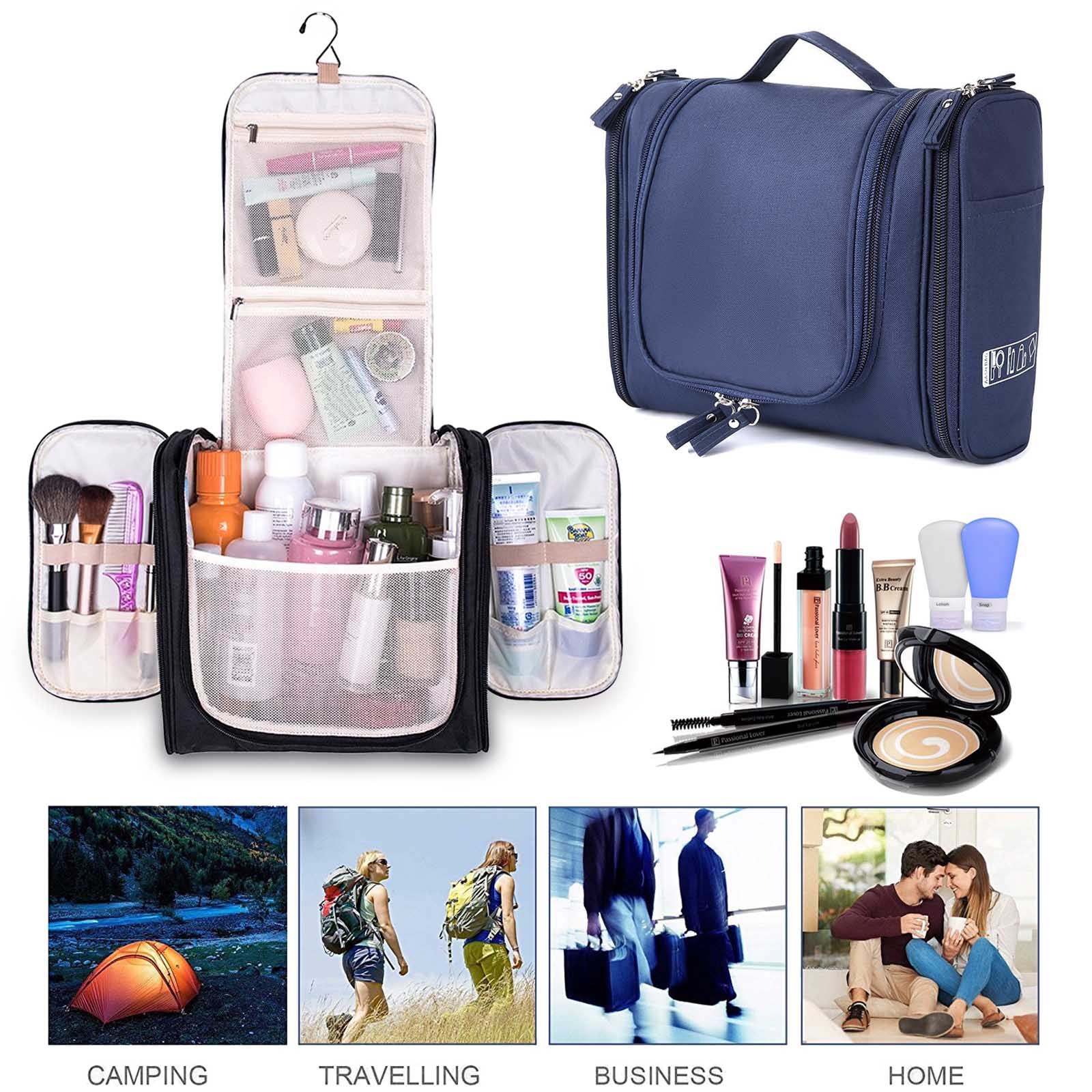Waterproof Hanging Toiletry Bag For Travel & Gym - Men & Women, Lightweight Organizer 2 thumbnail image