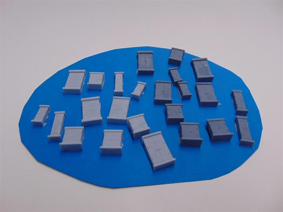 ANYSCALE MODELS oo gauge model railway 24 line side or road side relay cabinets 0135