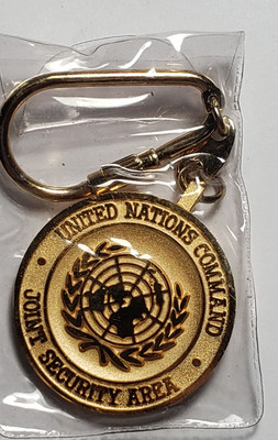 *New Sealed* United Nations Command Joint Security Area Keychain Pan Mun Jom