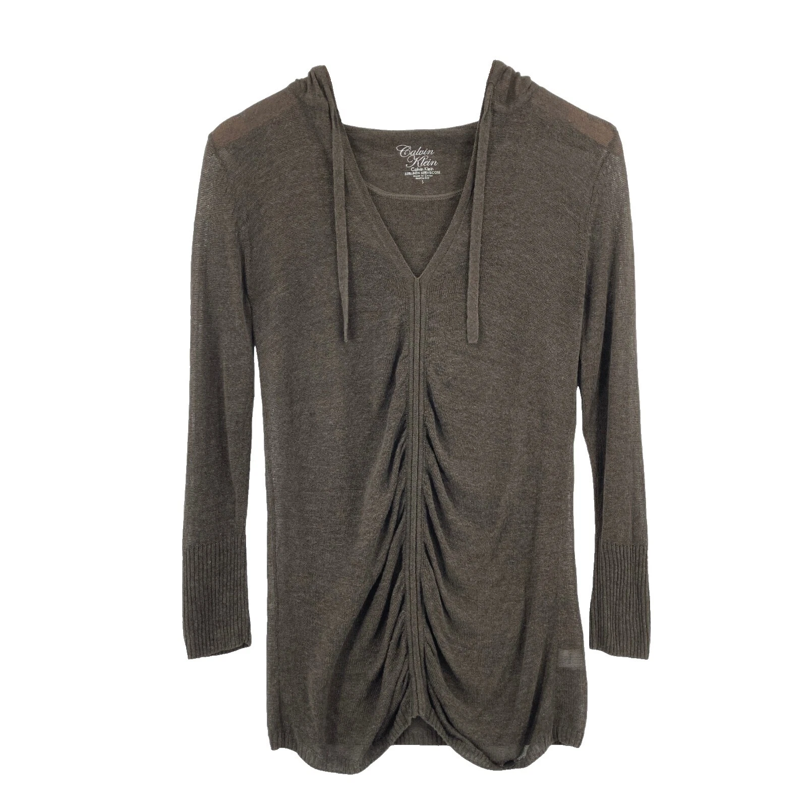 Calvin Klein Linen Regular Size Sweaters for Women