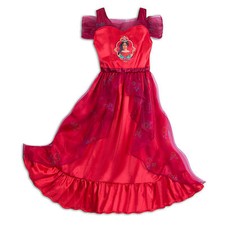 Disney Store Elena Deluxe Nightgown Pajama Girl Size 5/6