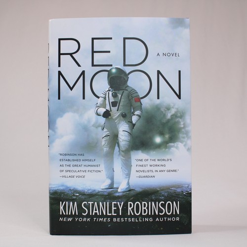 SIGNED Red Moon By Kim Stanley Robinson 2018 Hardcover Book With Dust Jacket VG