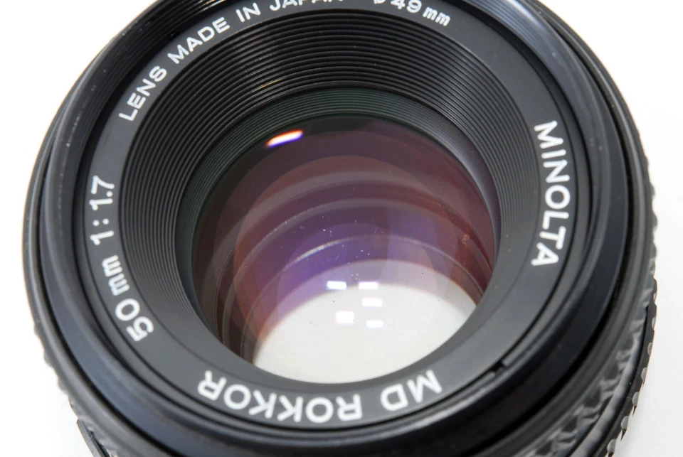 【EXC+++!!】 Minolta MD Rokkor 50mm f/ 1.7 MD MF Lens #A0207 from Japan - Image 2 of 4