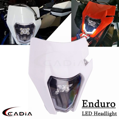 Faro LED Supermoto para KTM EXC XCW EXC-F FE TE TC 250 350 450 690 - Imagen 2 de 9