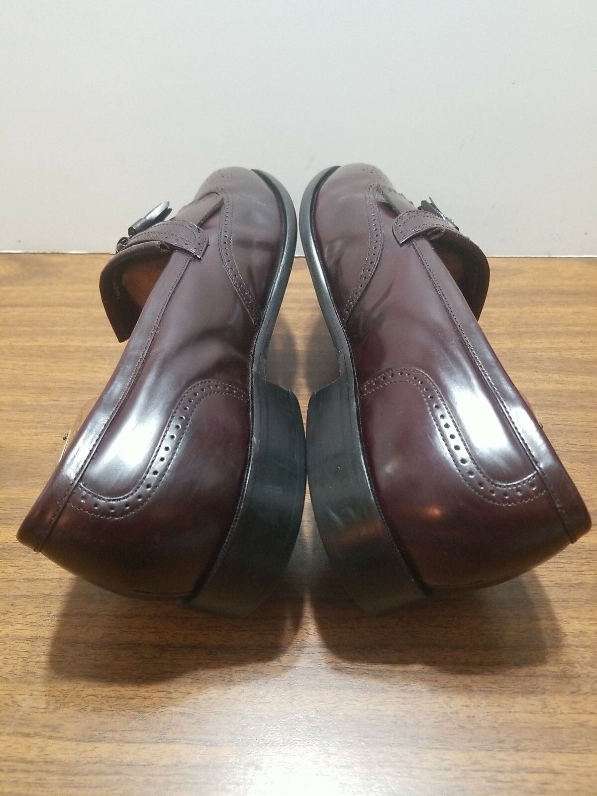 BOSTONIAN CLASSICS FIRST FLEX WING TIPS DARK BURG… - image 7
