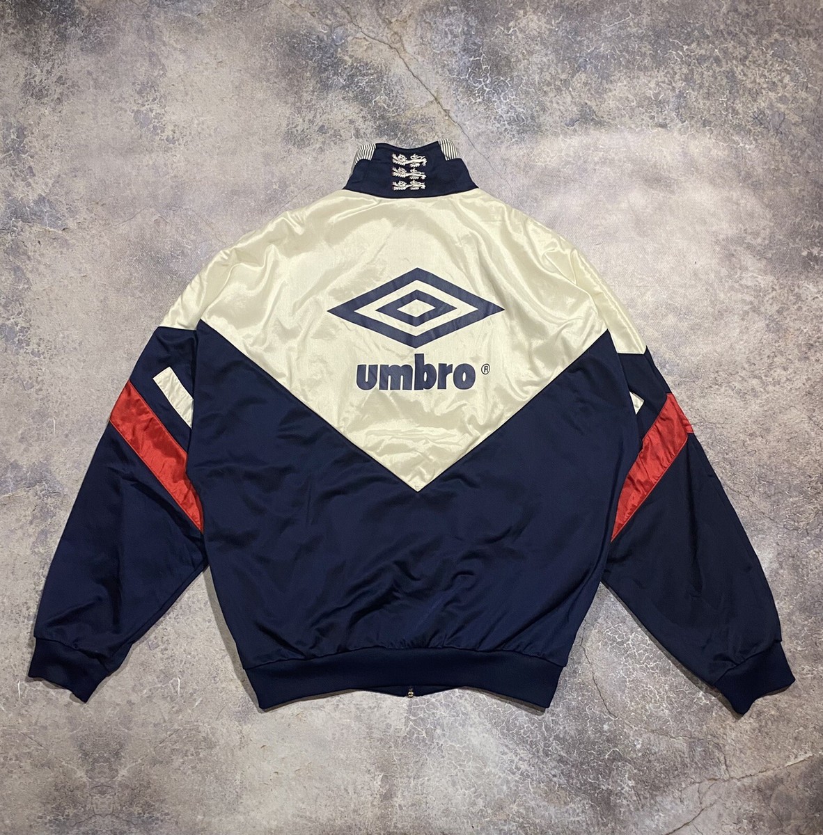 UMBRO England track jacket 叩い UMBRO England track jacket 叩い