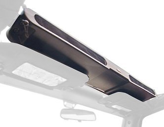 Console de rangement haut de baie de pare brise Jeep Wrangler JK accessoire intérieur
