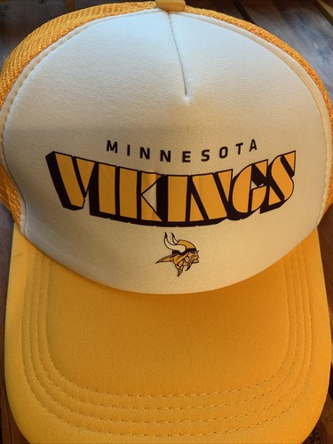 NEW MINNESOTA VIKINGS FOAM TRUCKERS SNAPBACK CAP NFL #449 - Picture 2 of 10
