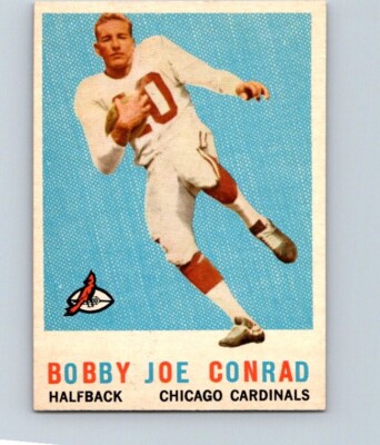 1959 TOPPS FOOTBALL #173 BOBBY JOE CONRAD        MID GRADE MC