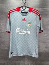 Liverpool 2008 2009 Away Shirt Football Soccer Jersey adidas 313197 Size S