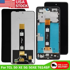 6.56" LCD Display Touch Screen Digitizer Assembly±Frame For TCL 50 XE 5G T614SP
