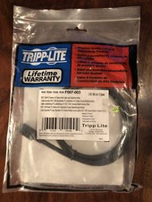 Tripp Lite FireWire IEEE 1394 Cable 6pin/4pin 3-ft.F007-003 6-pin M/4-pin M