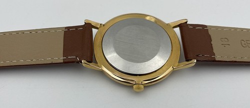 Reloj para hombre Luch 2209 23 joyas ultra delgado soviético URSS enchapado en oro au 10+ - Imagen 6 de 11