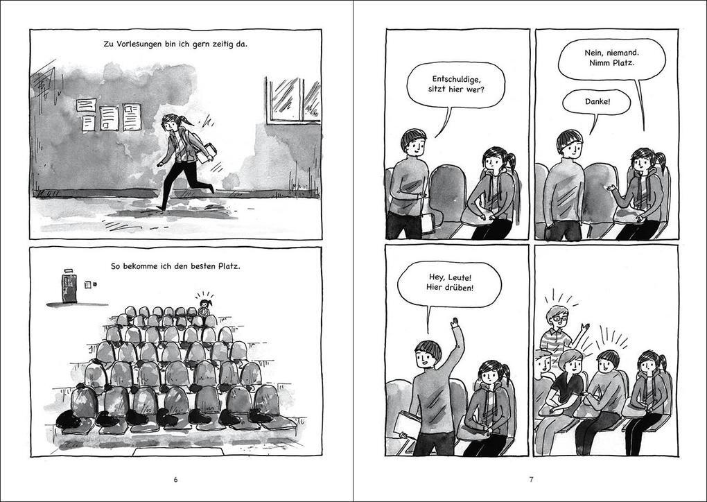 Thumbnail - Quiet Girl (deutsche Hardcover-ausgabe) | Debbie Tung | 2022 | Deutsch