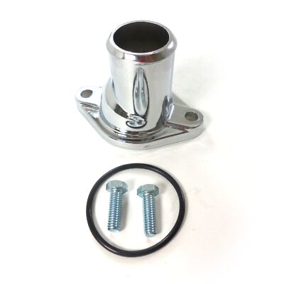 RPC R9647 1955-1965 Chevy Chrome Steel O-Ring Water Neck   Straight