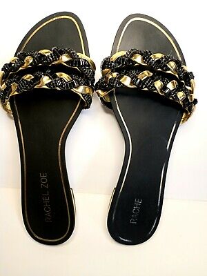 rachel zoe Shoes slip on black & gold size 6.5 | eBay rachel zoe Shoes slip on black & gold size 6.5 | eBay