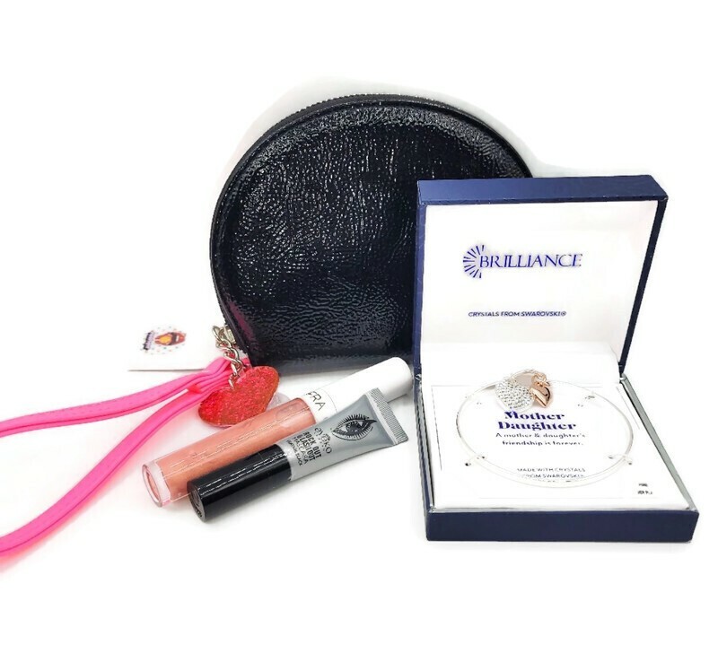 Mother's Day Gift Set - Wallet, Handbag, Makeup & Bracelet-image