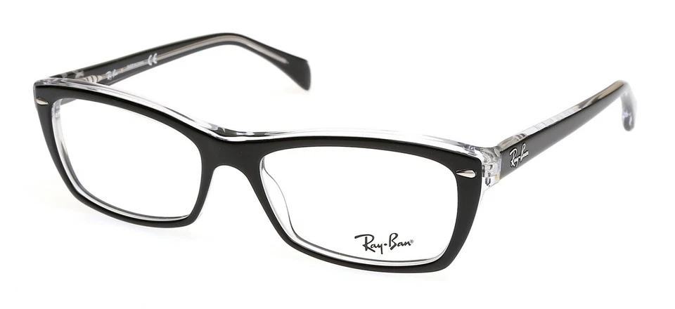 Gafas rectangulares Ray Ban RB5255 2034 negras 53-16-135 R2348 Foto 3 de 4
