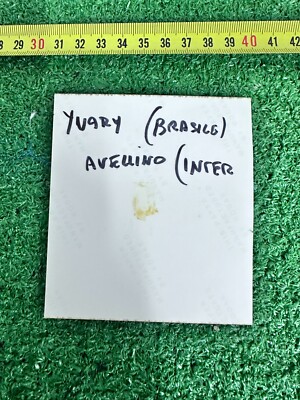 Photo Picture Avellino Juary Inter Autographe Signé Sans