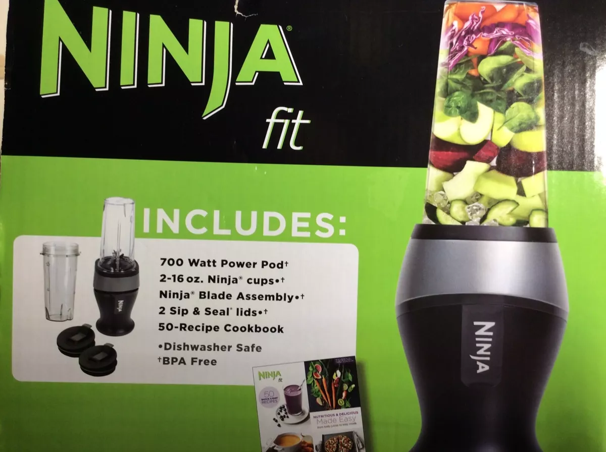 NEW Ninja Fit Blender Kitchen Appliance For Home 700 Watt 2-16oz