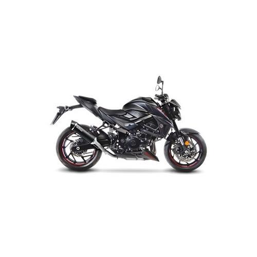 Silencieux LeoVince Nero pour Suzuki GSX-S 750 en acier noir